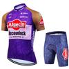 Alpecin Road Cycling Equipment Short Sleeve Overalls Cycling Suit Team Edition Quick Dry Rider