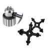 Multi function Drill Chuck Wrench 4 Sizes in 1 Key for Easy Drill Bit Replacement Suitable for Different Drilling Needs