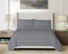 Satin bedding 160x200 exclusive ash gray