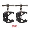 Universal Super Clamp With 1/4 Screw 360 Adjustable Camera Mount Clip Bracket For DSLR GoPro DJI Insta360 Action Camera Table Rod Fixed Shooting