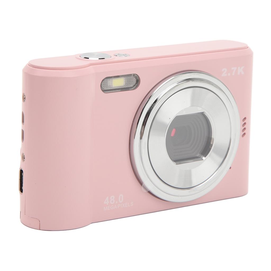 Digital Camera 44MP 2.7K Smart 8x Digital Zoom Household Compact Video Camera for Students