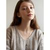Labradorite Heart Lock Pearl Long Necklace_Nz1136