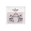 Silver Face Gem | Holographic Rhinestone Face Stickers | Festival & Party Face Decor .