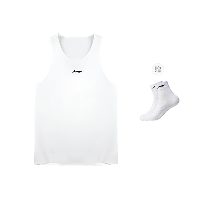 Men's Li-Ning Tank Tops Men's Crew Neck Moderate Straight Fit
