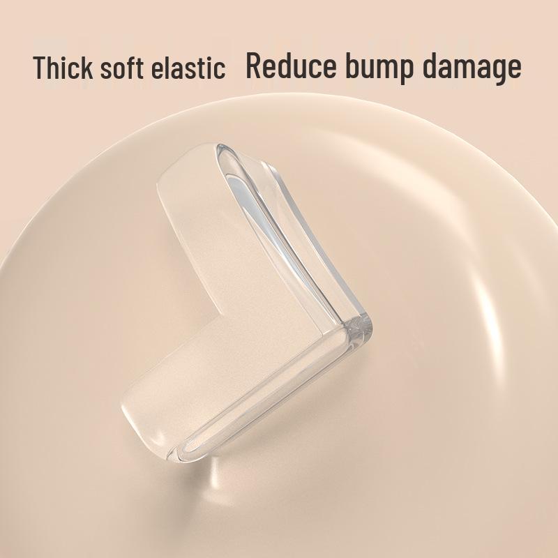 Soft Transparent Corner Protectors for Children's Safety - Infant and Toddler Anti-Collision Table Edge Guards