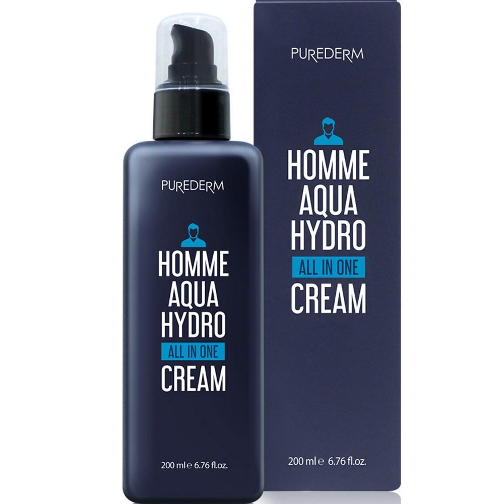 Purederm Homme Aqua Hydro All-in-One Cream 200ml 1 pcs