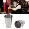 2 Piece Stainless Steel Martini Mixer Dishwasher Safe 2 Section Drink Mixer Drink Shaker Set  Home