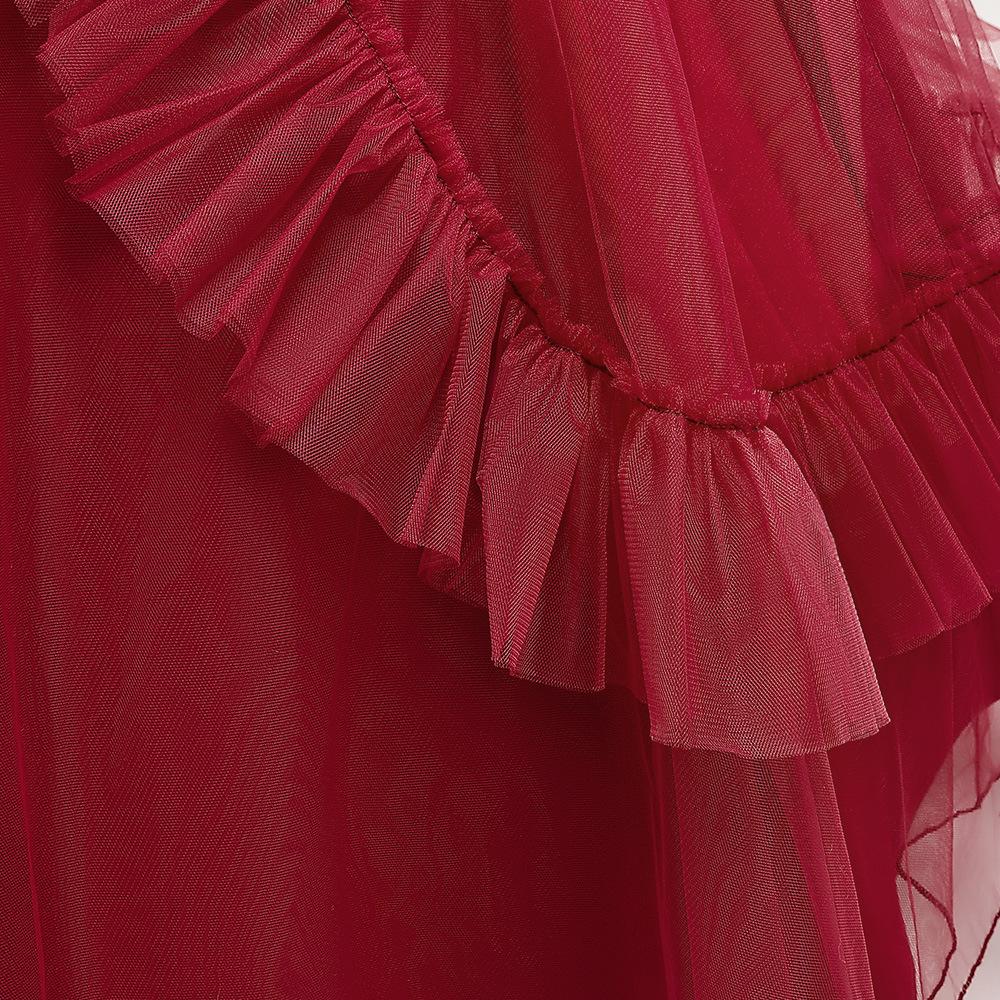 Teen Girls Dress Baby Girls Princess Prom Dress Kids Dresses For Girls Baptism 1st Birthday Wedding Bridesmaid Infant Dress