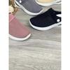 Ladies' Solid Color Plus-Size Casual Sneakers, Slip-On White Comfortable Casual Shoes, Perfect for Beach Vacations, Camping
