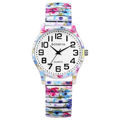 Cute Analog Display Waterproof Quartz Watch with Stretchable Strap and Fashion Accessory Perfect for or Her Gift Women's - Leisure, Business, -