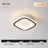 Moderne minimalistische quadratische LED-Deckenleuchte
