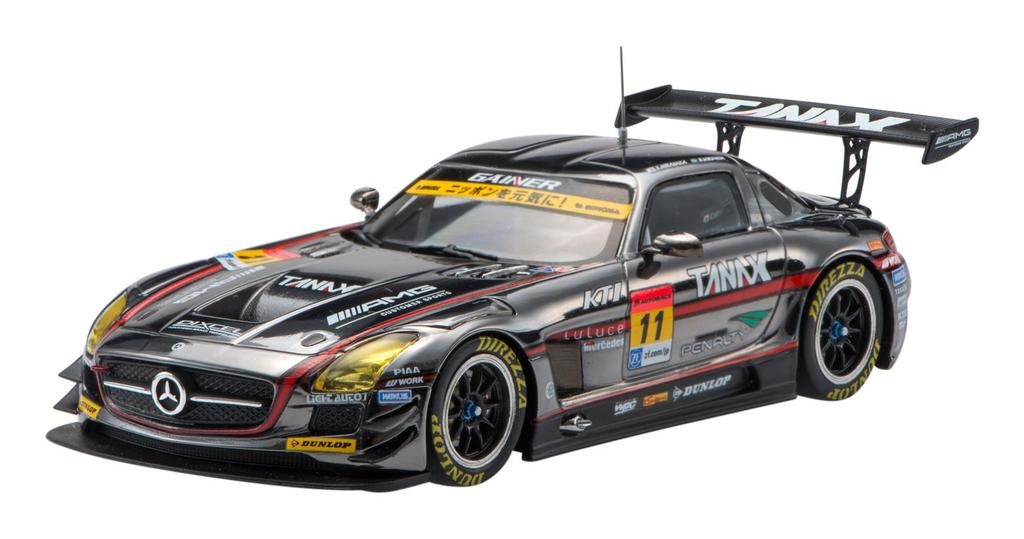 Ebro Scale Gainer Tanax SLS Super GT300 2015 Suzuka Finished Model 1/43 Rd.5 No.11
