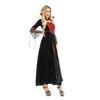 Halloween Costume Adult Death Robe Witch Costume Witch Club Queen Diablo Gothic Dress