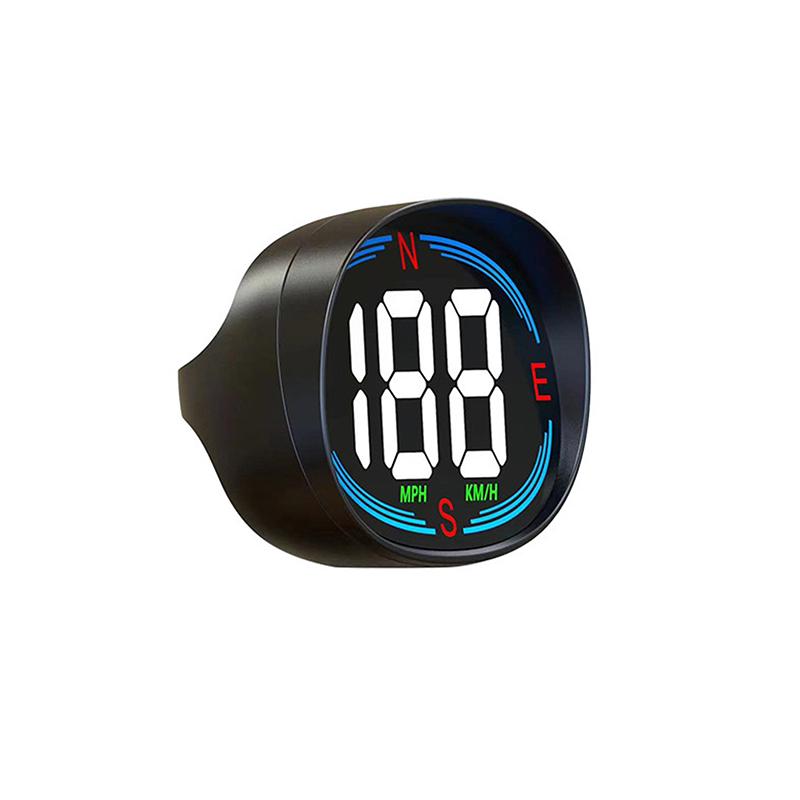 Universal Car Speed HUD Speedometer Head Up Display Screen With GPS Compass USB Power Supply Overspeed Alarm For Truck Vehicles