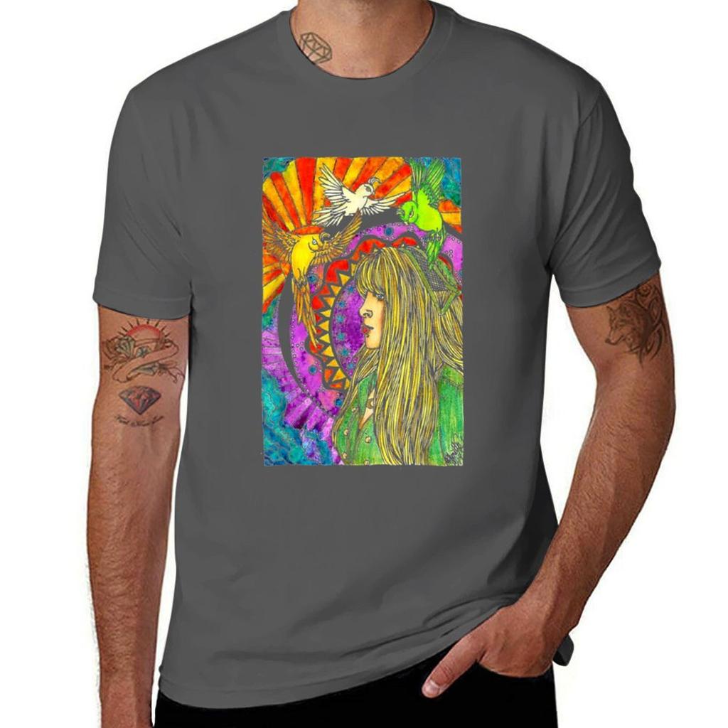 Stevie Nicks Vintage Tshirt Regular Fit Plain Tee Shirt Tshirt