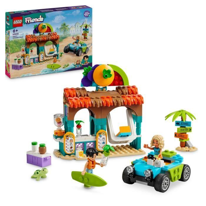 LEGO® Friends 42625 Le bar à smoothies de la plage - Set boissons pour filles et garçons