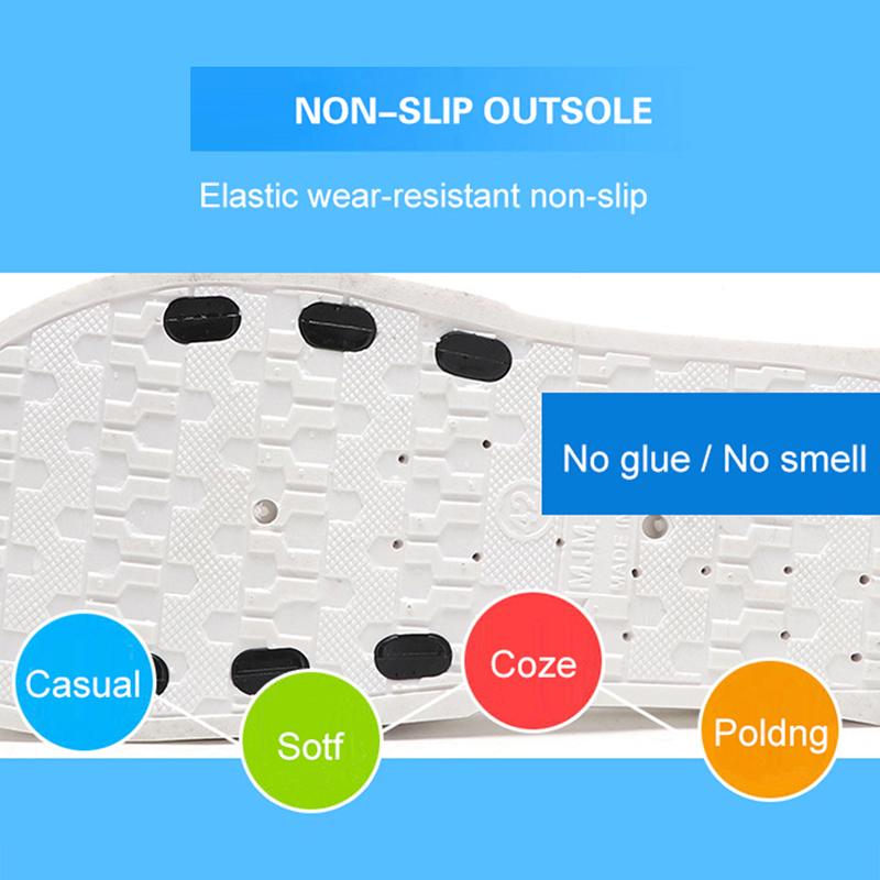 Fashion WOTTE Slippers Men Summber Room Shoes Men Bathroom Black Men Flip Flops Fashion Pool Mens Slides Soft Sole  Beach Slides Men