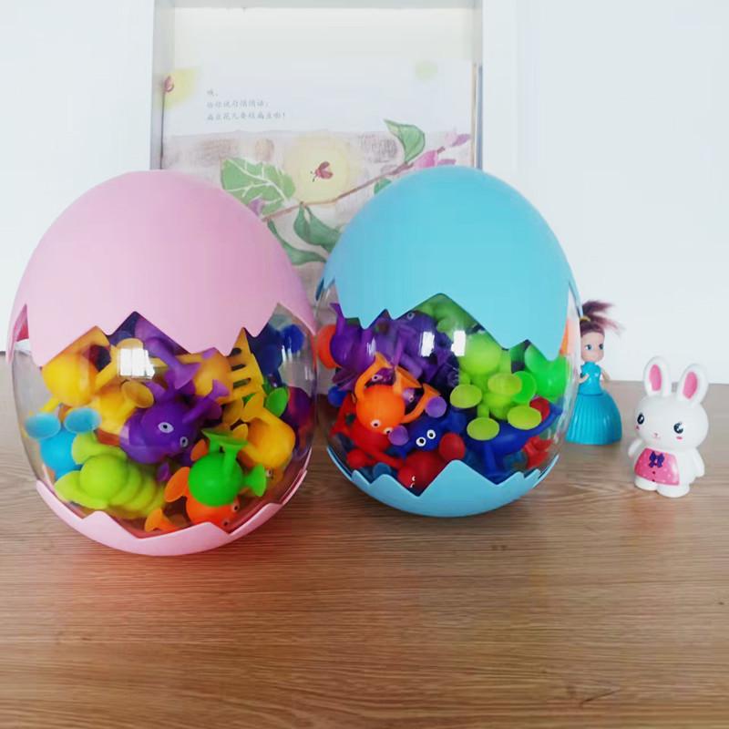 Popular Animal Suction Cup Plush Bath Toy – Educational Children's Play Toy