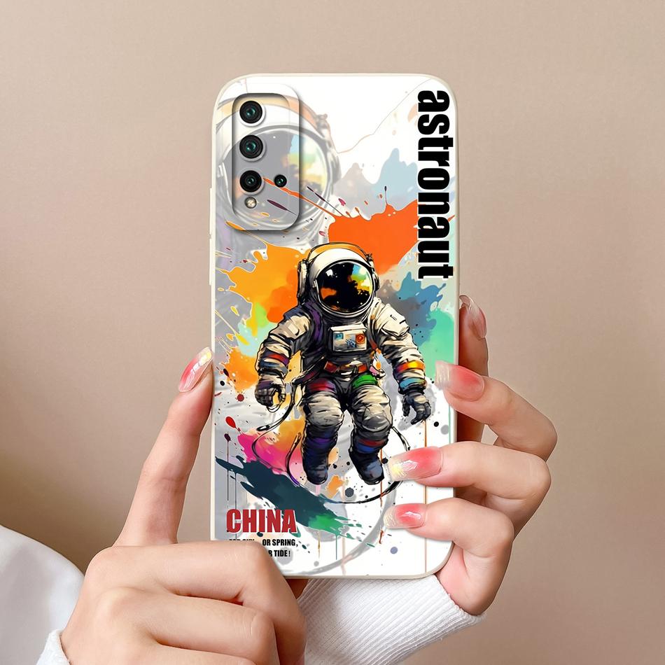 Case For Huawei Nova 5T Cover For Huawei Nova 6 Nova 7 Cartoon Bumper For Nova 5 T Nova6 Nova7 Soft Liquid Silicone Phone Cases