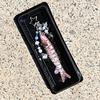 1PC Beaded Pendant Ocean Style Fish Shape Seaside Vacation Keychain Funny Artificial Fishing Lures Novelty Gift Multicolor