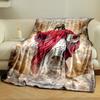 Jesus Cloud Halo Blanket  Printed Blanket for Living Room Bed Couch Lunch Break Soft Cozy Blanket for Friend's Festival Gift