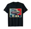 T-34 Tank Military T-Shirt, WW2 Soviet Army, World War II Tank, Men's Merchandise, Clothing, Military T-Shirt
