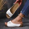 Fashion Woman Shoes Sandals Summer Soft Ladies Shoes Slides Women's Sandals Wedge Women's Shoes Outdoor Slipper Footwear Female