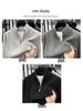 Men's High-Quality Wool Knit Zipper Cardigan - Thick, Trendy, Loose-Fit for Autumn/Winter