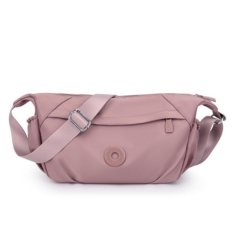 Water-Resistant Nylon Handbag Women's Lightweight Multi-Compartment Large Capacity Shoulder Bag