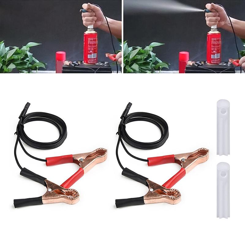 Fuel Injector Cleaner Kit Universal DIY Manual Tool for Car Nozzles, Convenient Flush Adapter Cleaning Device