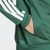 adidas Unisex Regularny Top Treningowy 3s Tricot Regularna Kurtka Treningowa Zielona z Trzema Paskami