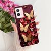For Vivo Y33s Y55s Y55 Y75 Y21 Y21s Y21G Y21E Y21A Phone Case Floral Butterfly Bow Cat Dragon Bumper Soft Clear Silicone Cover
