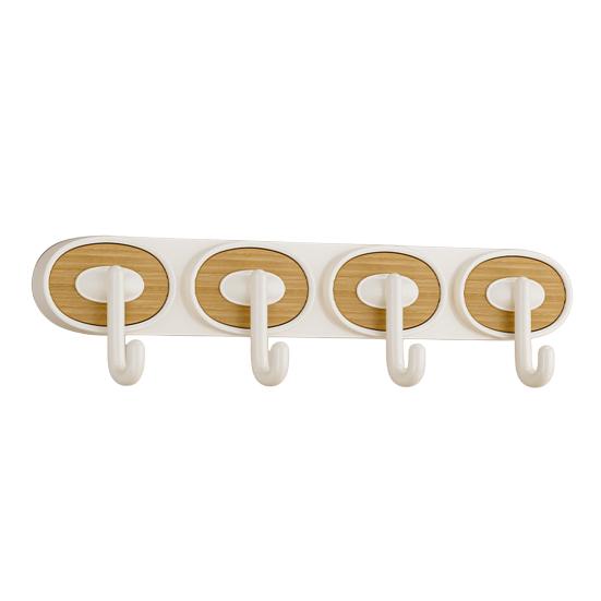 Adhesive Hook, Load-Bearing Wall Hanger, with High-Adhesive Backing Retro Style Hook, for Bathroom Kitchen Entrance Hall