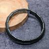 Natural Hematite Gemstone Handmade Cuff Adjustable ETC-9758