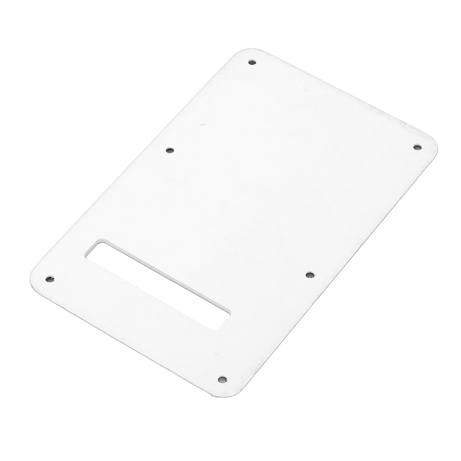 

Задняя крышка гитары, устойчивая к царапинам, крышка полости тремоло электрогитары, задняя панель для ST SQ, белая