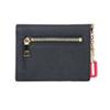 Daks Black Color Block Charm Decoration Card Wallet Dcwa2f012bk