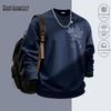 Men's Heavyweight Loose-Fit Round Neck Sweatshirt