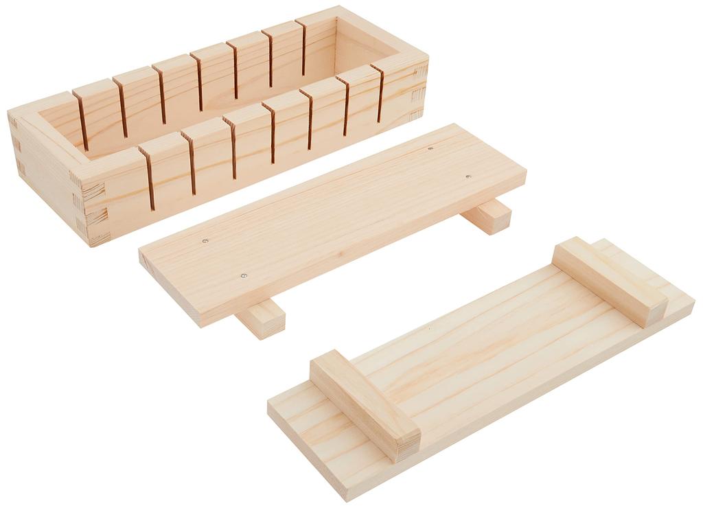 Kiso Kogei Hinoki Oshizushi 8 pieces x 27 x 5 Sushi, (10 cm)