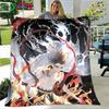 Famous Film Role Nezha Printed Soft Blanket Living Room Bedroom Sofa Bed Blanket Gift Portable Picnic Blanket Luxury Gift