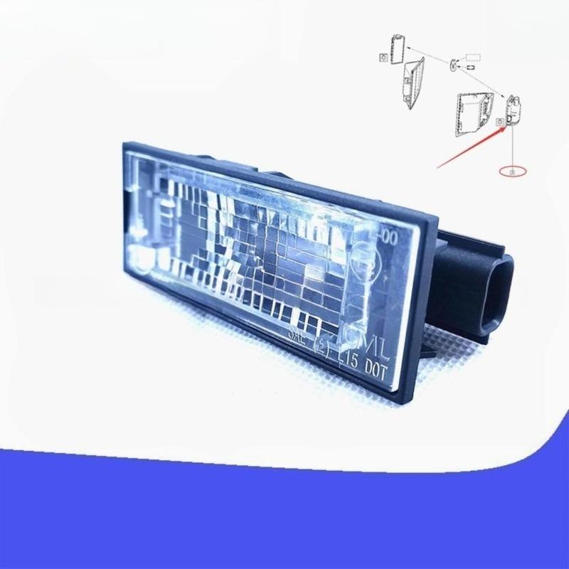 License Plate Light Compatible with Renault Mitsubishi Dacia Mascott Master Propulsion 8200480127 Car Accessories Auto Parts