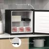 35L Mini Freezer, -24 degrees C to -14 degrees C Temperature - Silver Tone