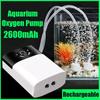 2 Modelle USB-Aufladung 1 Stück Aquarium Outdoor Aquarium Big Air Tragbarer Luftkompressor Sauerstoffpumpe