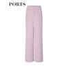 PORTS Women's Autumn/Winter Wide-Leg Pants