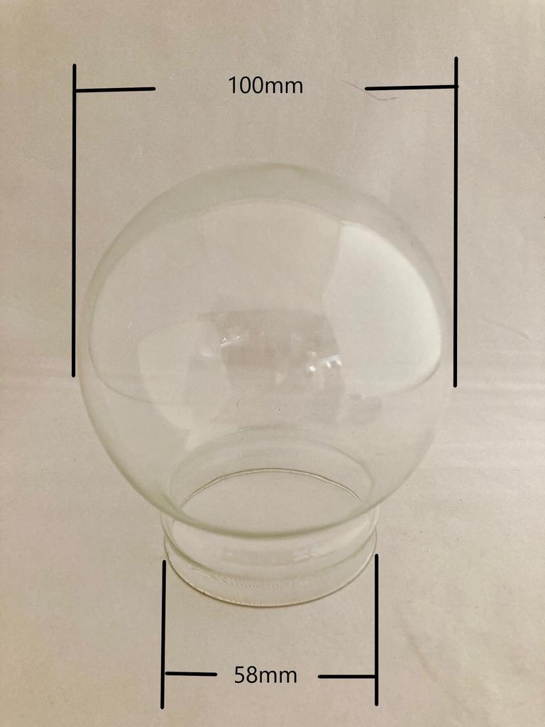 Now with Snowflake Flakes! Large Snow Dome DIY Kit (100mm Glass Ball)