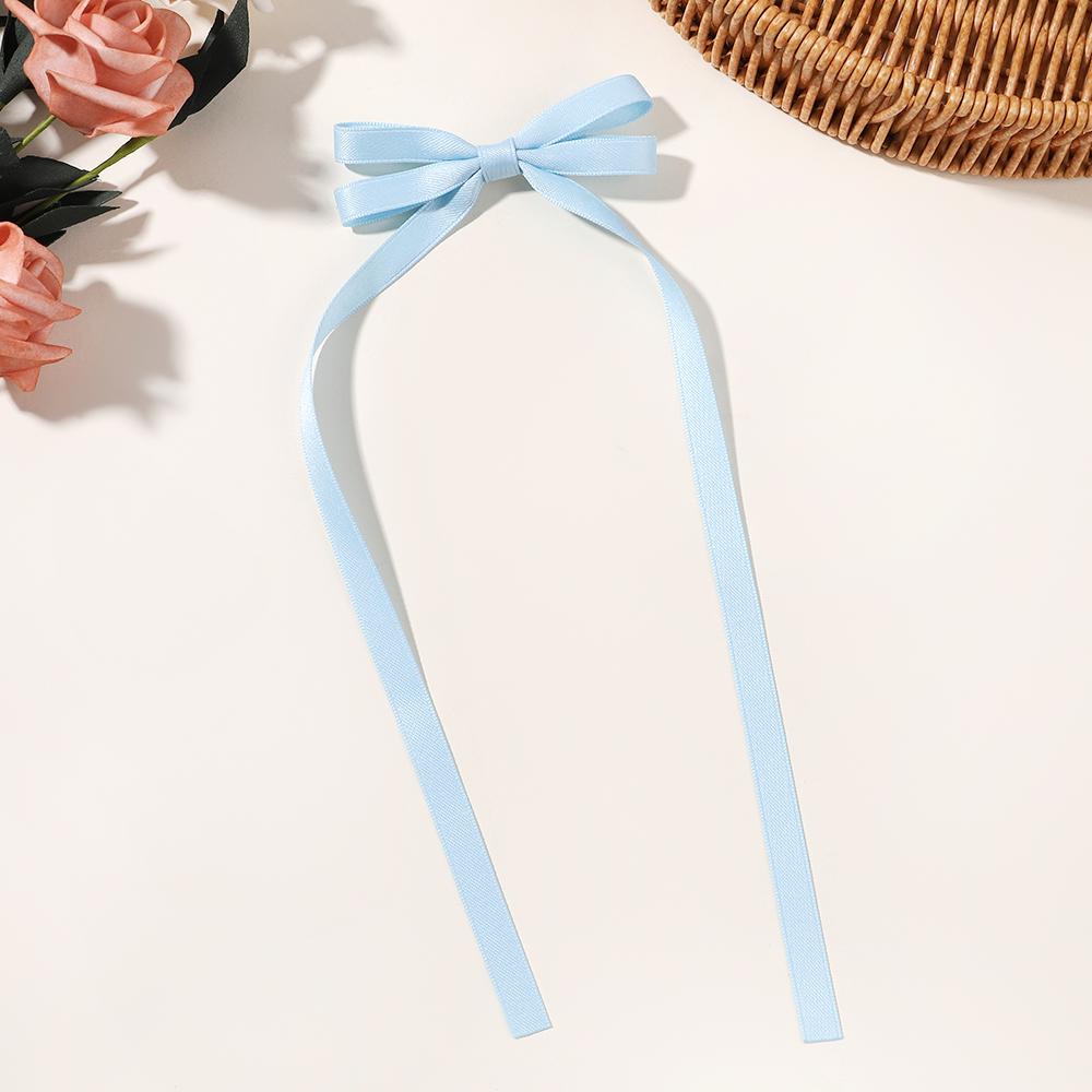 2pcs Vintage Red Velvet Bow Hair Clip For Women Girls Korean Long Tassel Ribbon Hairpins Barrettes Headwear Hair Accessories