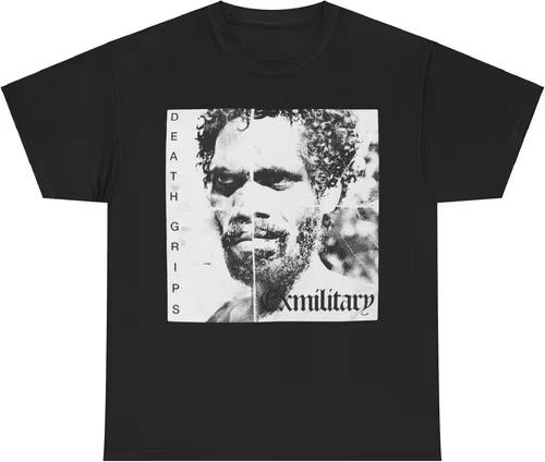 2026 Summer Death Grips Exmilitary Classic Album Tour Merchandise Tshirt Men Women Oversized Streetwear Tee Unisex Fashion S