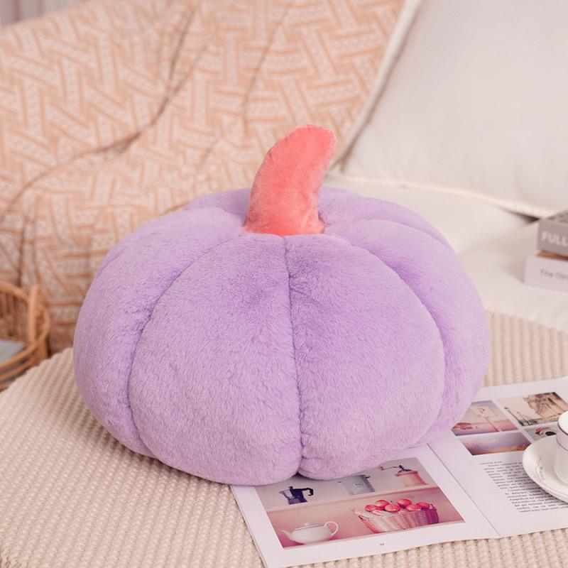 Creative Pumpkin Throw Pillow: Plush Indoor Cushion & Backrest for Sofa, Living Room, or Bay Window Decoration