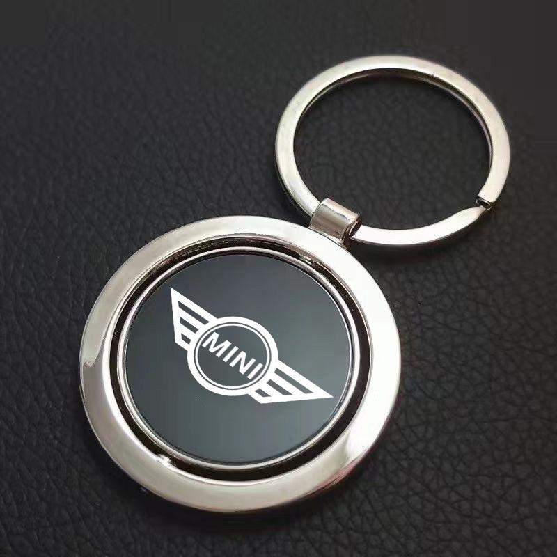 

Car Emblems Keychain Keyring Decoration Pendant for MINI Cooper Clubman Countryman R55 R56 R60 R61 F56 Key Chain Accessories