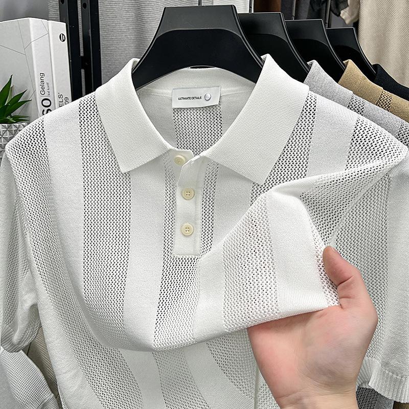 Wind Men s Short Sleeve T-Shirt Summer Casual Breathablepolo M