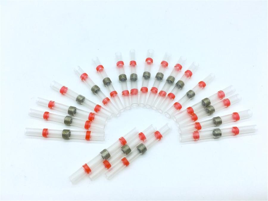 Wasserdichte Lötverbinder Elektrische Stoßverbinder Drahtkabel Spleißklemmen-Set